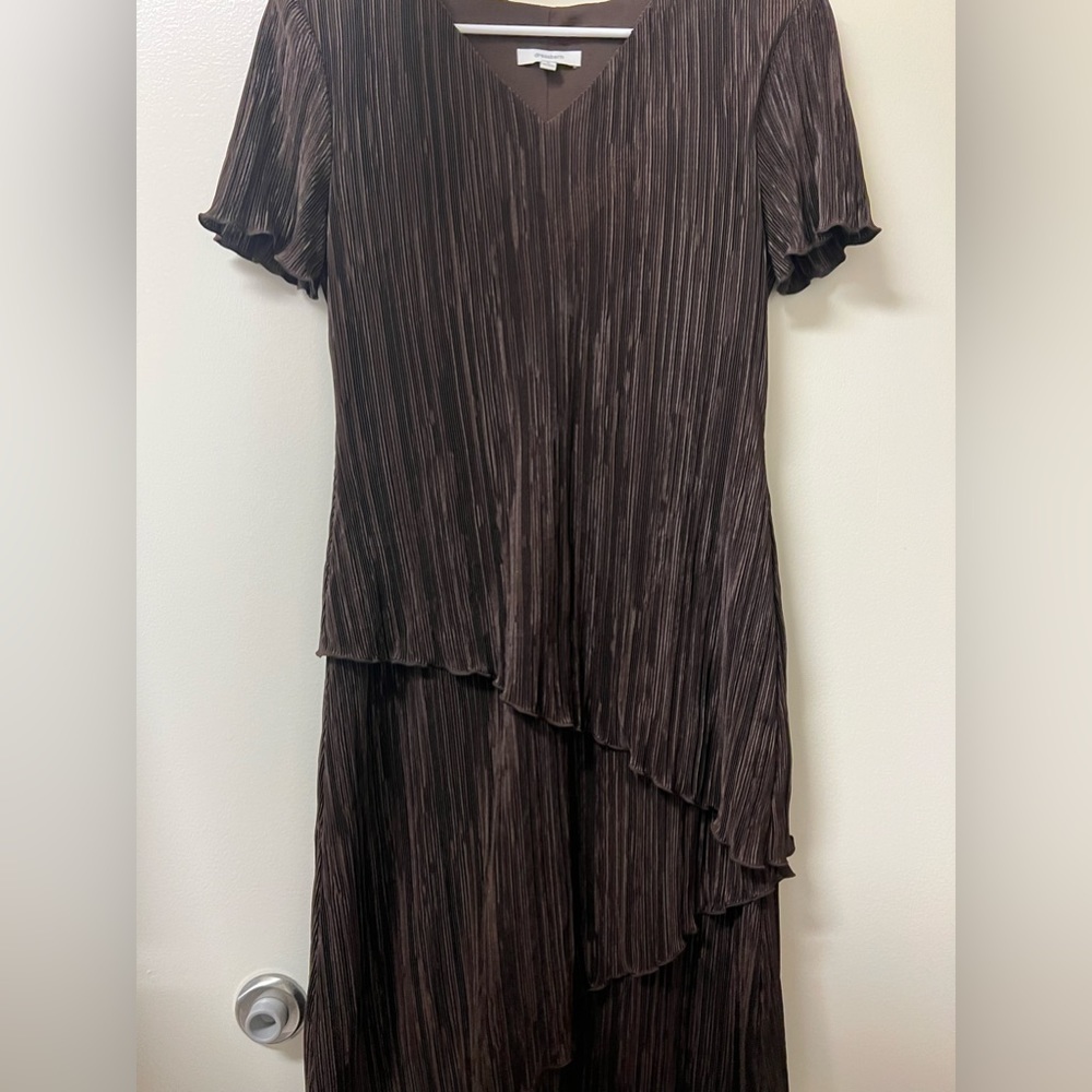 Dress barn pleated dress